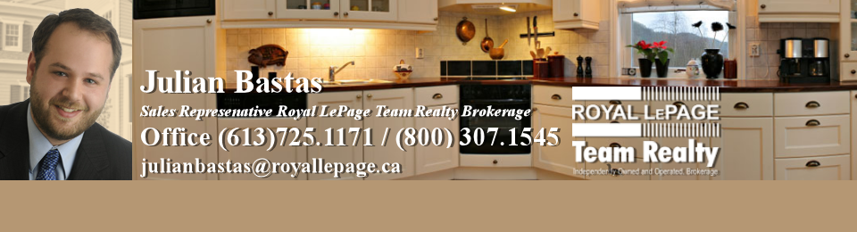 Your Ottawa Realtor Julian Bastas Royal LePage Team Realty Open Houses